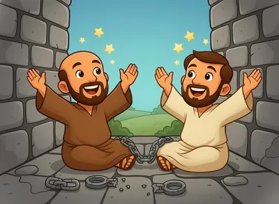 Paul & Silas Sing in Prison